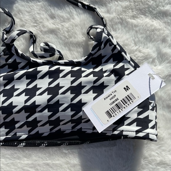 Frankies Bikinis Aleisha Houndstooth Eco Bikini - Picture 6 of 7